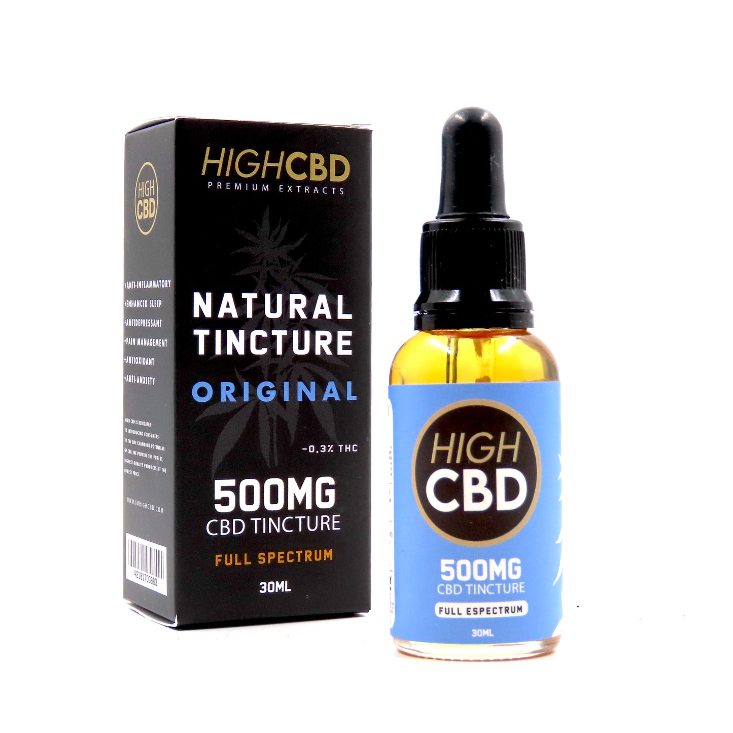 HIGH CBD TINTURA NATURAL